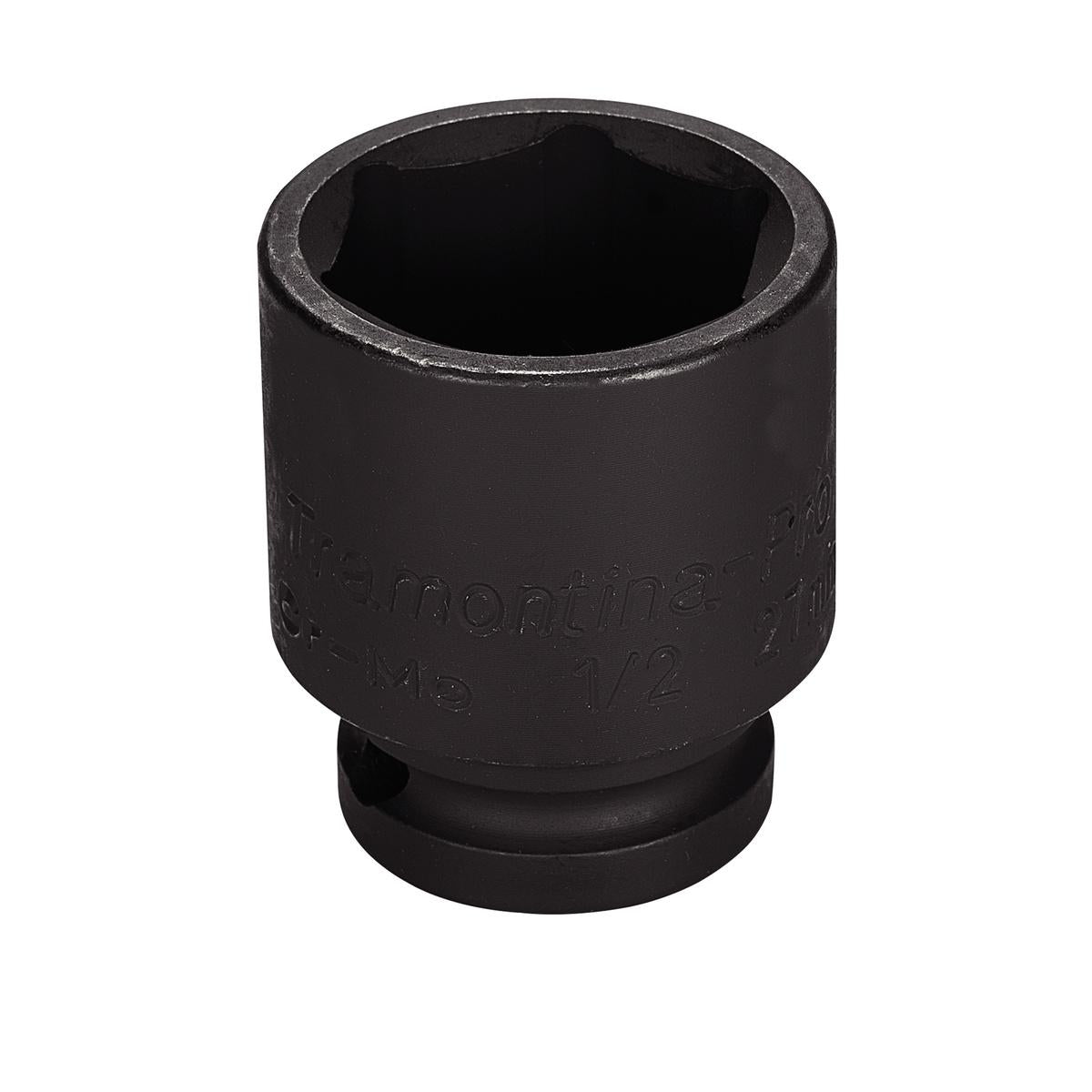 Soquete de Impacto Sextavado 29mm 1/2'' Aço Cromo Molibdênio Tramontina PRO - Durabilidade e Resistência