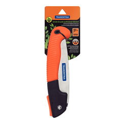 Serrote de Poda Profissional Dobrável 7'' / 180mm Tramontina com Cabo Plástico e Lâmina em Aço Carbono