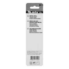 Broca Aço Rápido Nitreto Titânio 3mm Haste Cilíndrica 1PC Profissional MTX