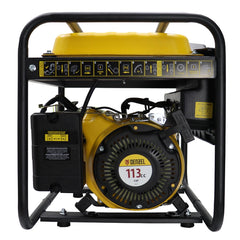 Gerador a Gasolina 1.7HP 1,3 kW 115/230V 10L Partida Manual Denzel PS-13 Energia Portátil