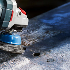 Escova De Aço Bosch Pro Metal Heavy Trançado 75mm