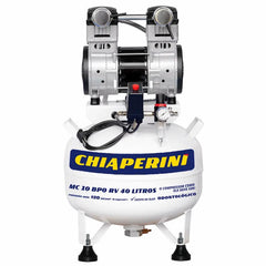 Motocompressor Odontológico s/Óleo 40L MC10 127V Chiaperini