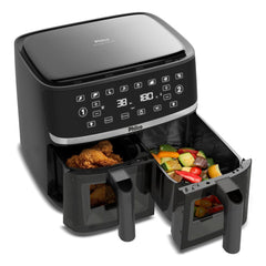 Fritadeira Air Fryer Philco PAF10A 10L Cesto Duplo 2000 Watts 127V