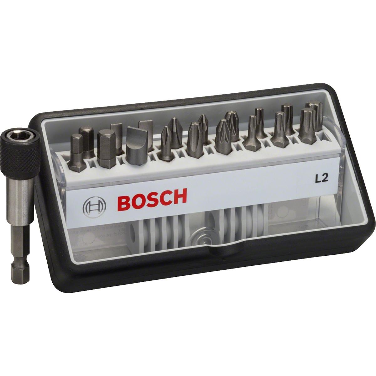 Jogo De Pontas Extra Hard Bosch 25mm 18 Peças