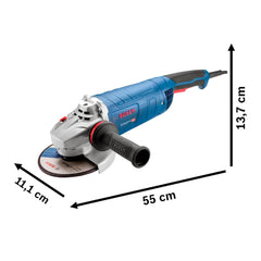 Esmerilhadeira Angular Bosch Gws 28-180 Vulcano 2800W 220V