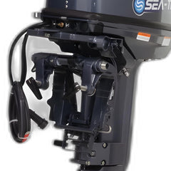 Motor de Popa 30Hp 2T Seatec Pardida Elétrica/Controle Remoto Kawashima