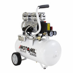 Compressor Silencioso 120Psi 127V Branco Cms-5/24B Motomil