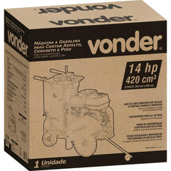 Cortadora de Piso e Asfalto Gasolina 14Hp 4T 35L 135Kg Vonder