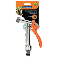 Hidropistola Metálica Engate Rápido 1/2'' 5/8'' 3/4'' Tramontina Irrigação Jardim