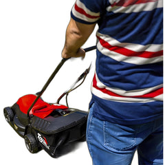 Cortador de Grama Elétrico Toyama TLM320E1-X 1000W 220V Corte 32cm com Recolhedor Rígido 30 Litros Jardim Residencial