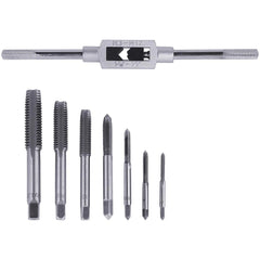 Jogo de Macho com Vira Macho 3 - 12 mm 8 Peças CR-V Tradestar