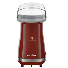 Pipoqueira PopLite Inox BPI01VI 1200W Britânia Vermelha Com 6 Opções de Preparo 127V