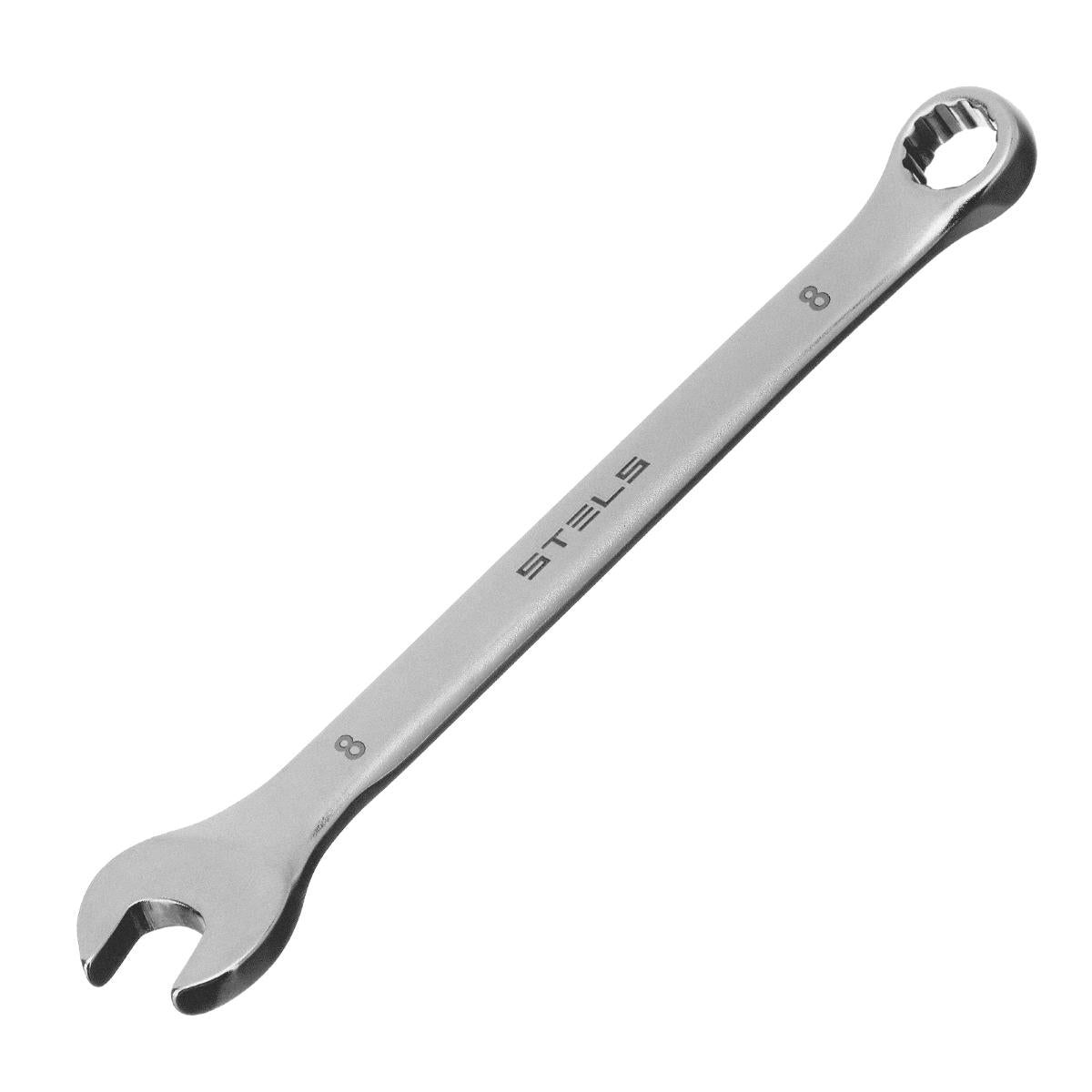 Chave Combinada Cromo Vanádio 8mm 1PC Stels 1460355 Alta Resistência