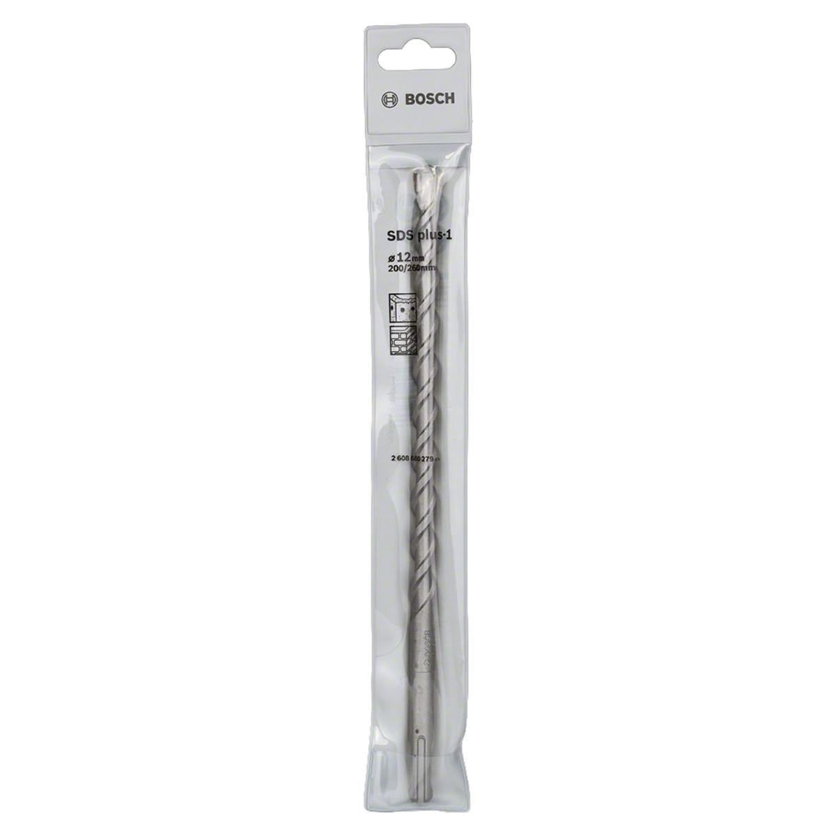 Broca Bosch Sds Plus-1 Para Concreto Ø12 X 200 X 260 mm