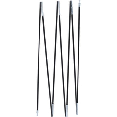 Vareta Reposição Barraca Camping 3 Pessoas Bel Fibra Vidro 7 Seções 54cm 6.9mm