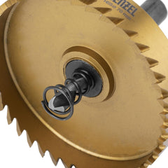Serra Copo Metal 70mm Nitreto Titânio 1PC M10x1.5 HSS Durável Denzel 72412355