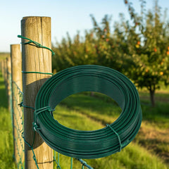 Arame Revestido em PVC BWG 14 Verde com 1 Kg Tradestar