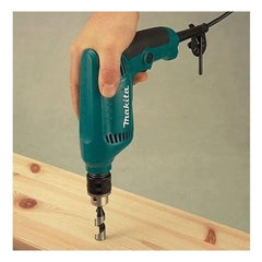 Furadeira Industrial Encaixe 3/8'' 450W Rotação Reversível Com Chave do Mandril M6001B 220V Makita