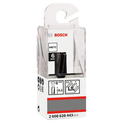 Fresa Reta Bosch Standard 6mm D1 12,7mm L 19,5mm G 51mm