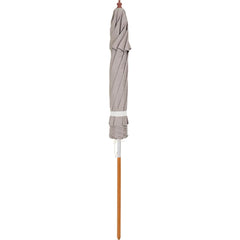 Ombrellone Central Treviso Madeira 2,40m Bege Bel Proteção FPS 60 8 Varetas