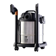 Aspirador de Pó e Água WAP GTW Inox 12 Potência de 1400W e Bocal de Sopro 127V