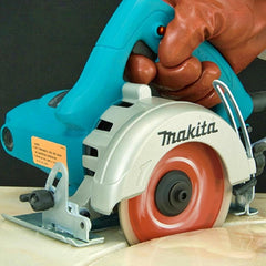 Serra Mármore 125mm 1450W 12200 RPM Industrial com Mangueira Cano Agua Chave 4100NH2 127 Makita