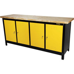 Bancada Fechada 200X92X60Cm 500Kgf 4 Portas Vonder 58512