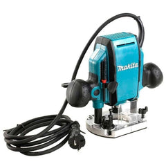 Tupia 8Mm Com Freio Instantaneo Industrial 900W Com Chaves Guia Reta Pinças RP0900 220V Makita