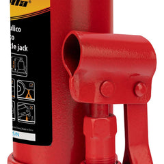 Macaco Hidráulico Garrafa 5T Elevação 195-380mm Sparta 5032355 Aço Resistente - Guimepa