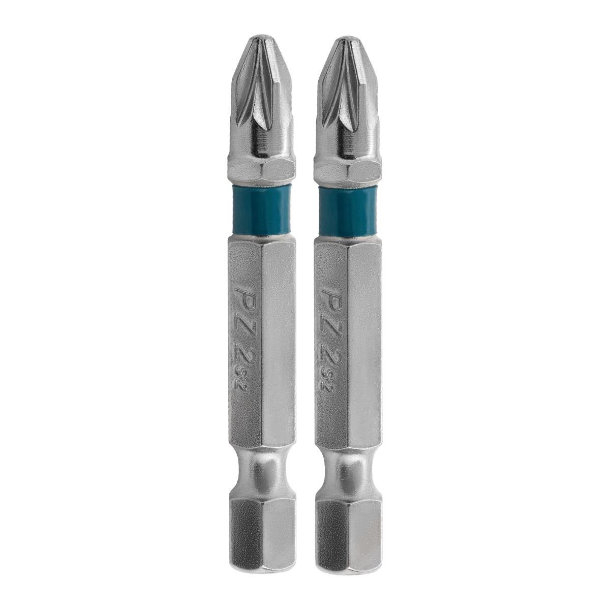 Bit Para Parafusadeira PZ2 50mm Aço 2 Peças Gross