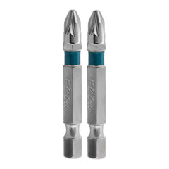 Bit Para Parafusadeira PZ2 50mm Aço 2 Peças Gross