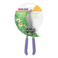 Tesoura Poda Com Mola 20 cm Aço Inox Cabo Emborrachado Palisad 605618