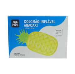 Boia Inflável Abacaxi Vinil Pré-testado 1,90m x 87cm Suporta 100kg 175700 Bel