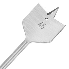 Broca Chata Para Madeira 45mm 150mm Aço 45 Haste Hexagonal MTX 704339