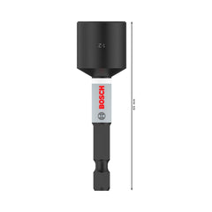 Soquete Bosch Pro Hex Impact Magnético 65mm 1/2'' 1Un