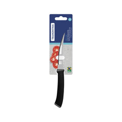 Faca Para Tomate Tramontina Felice 4 Polegadas Lâmina Aço Inox Microsserrilhada Cabo Polipropileno