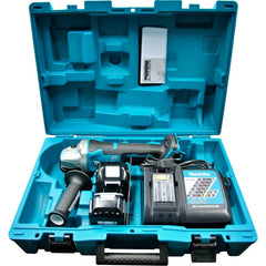 Esmerilhadeira Angular 125mm 18V Metal 8500RPM com Bateria Carregador Maleta DGA505RFE Makita