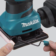 Lixadeira Orbital 200W Ideal para Madeira Metal 3 Folhas Lixa Saco Coletor de Pó BO4556 110V Makita