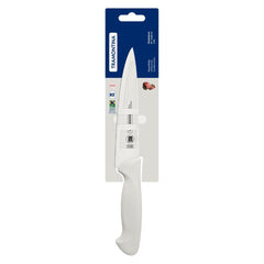 Faca Utility Tramontina Premium 6 Polegadas Aço Inox Cabo Branco Profissional Certificação NSF