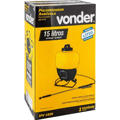 Pulverizador Agrícola 15L Ipv1836 43-58 Lbf/pol² 1,4 L/min Nove54 Sem Bateria Sem Carregador