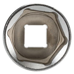 Soquete Sextavado 1/2'' 30mm Cromo Vanádio Com Clips Plástico Alta Durabilidade