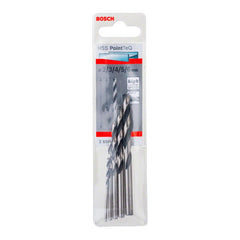 Jogo Broca Para Metal Bosch Hss-Pointteq 2-6mm 5 Peças