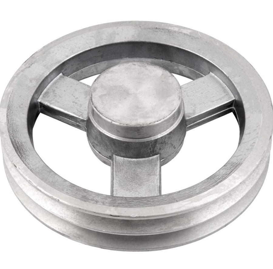 Polia alumínio 180mm 2 canais perfil a Vonder