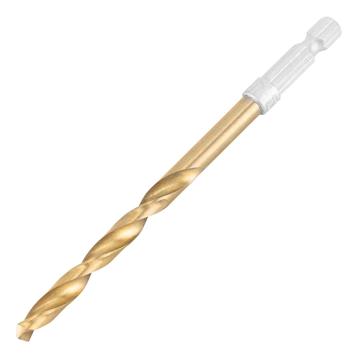 Broca Aço Rápido Nitreto Titânio 6,5mm Haste Sextavada 1PC MTX Profissional