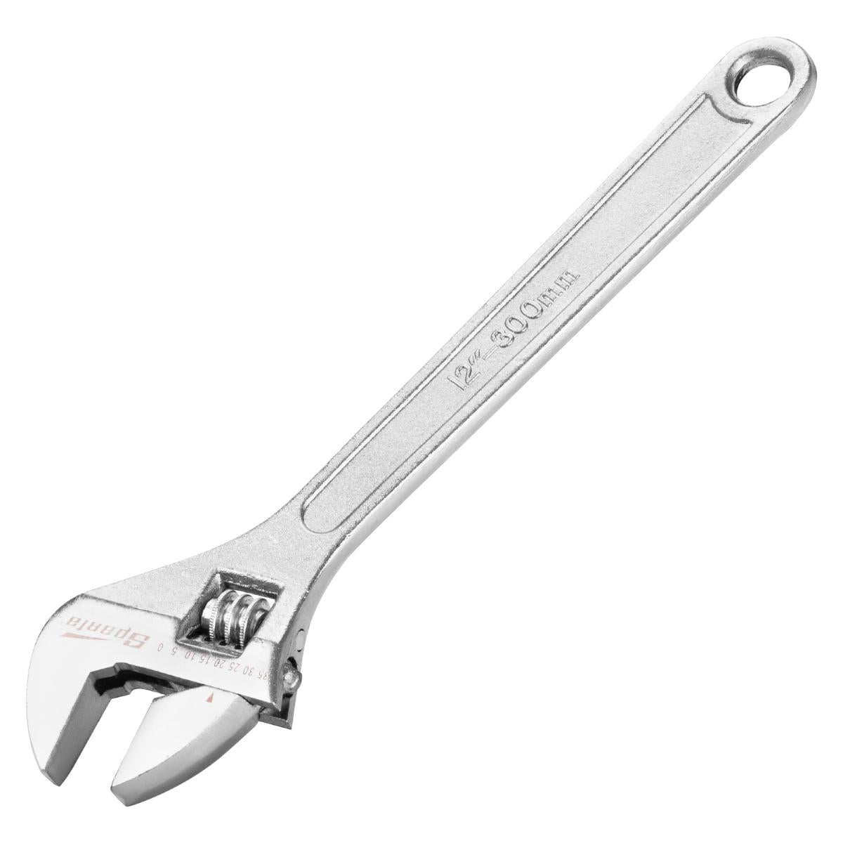 Chave Inglesa Ajustável Cromada 12Pol 300mm Aço Carbono Sparta 1553555