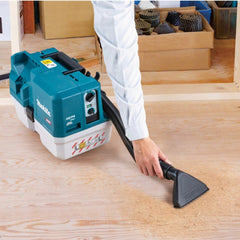 Aspirador Híbrido Pó e Líquido Makita 40V VC014GLZ Sem Bateria e Carregador