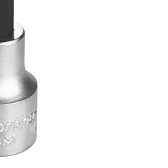 Soquete Ribe Longo 5mm 1/2'' Aço Cromo Vanádio Cromado Ponteira S2 Inox Tramontina PRO