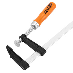 Grampo Sargento Tipo F Aço Carbono 250x50mm 300mm Cabo Madeira Marcenaria