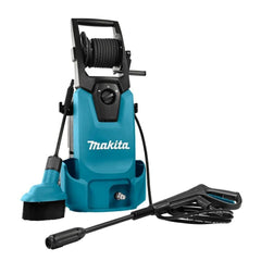 Lavadora de Alta Pressao 1885PSI 450L/h Com Snow Foam Mangueira 10M Acessórios HW1300 220V Makita