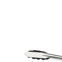 Pegador De Servir Tramontina Utilità 24 cm Aço Inox Cabo Emborrachado Cinza Alta Performance